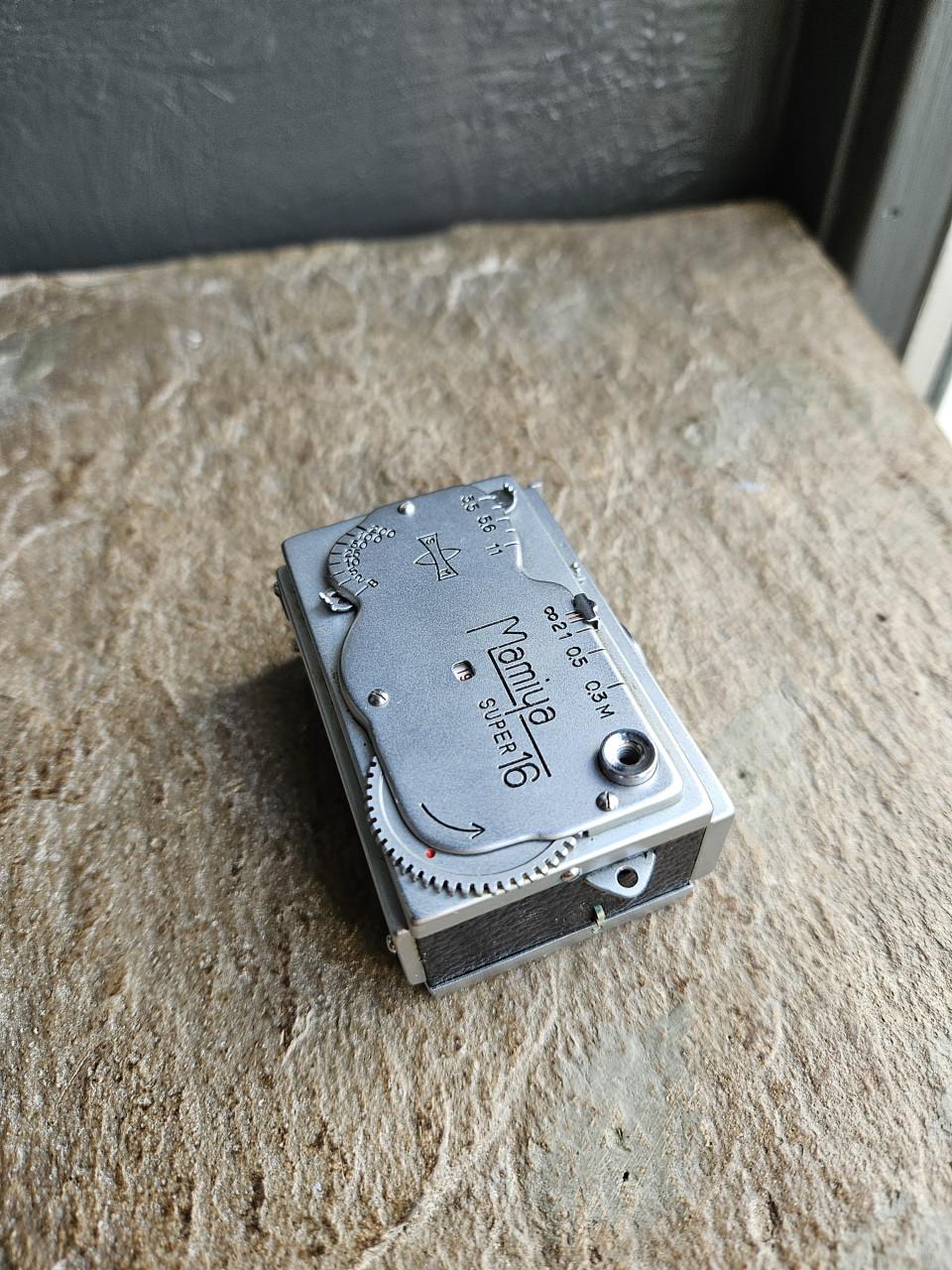 Jaren 50 Mamiya Super 16 Subminiature/spionage Camera