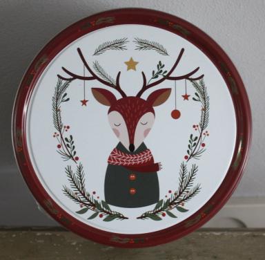 Koekjes blik kerst