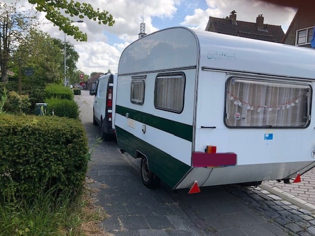 Retro caravan jaren 70/80