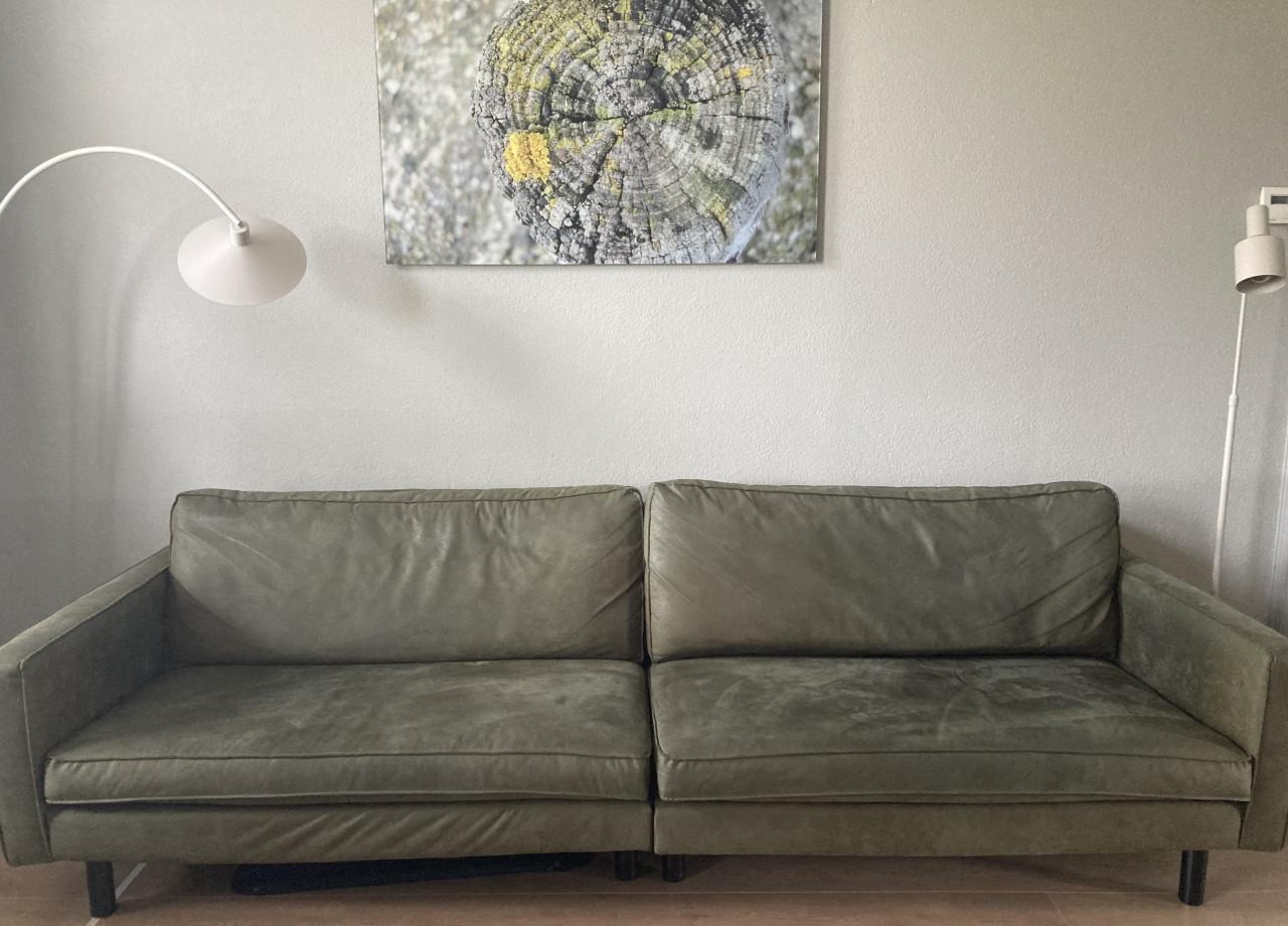 Mooie en comfortabele 4-zitsbank