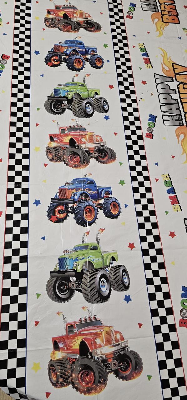 Monster Truck Verjaardag Versiering