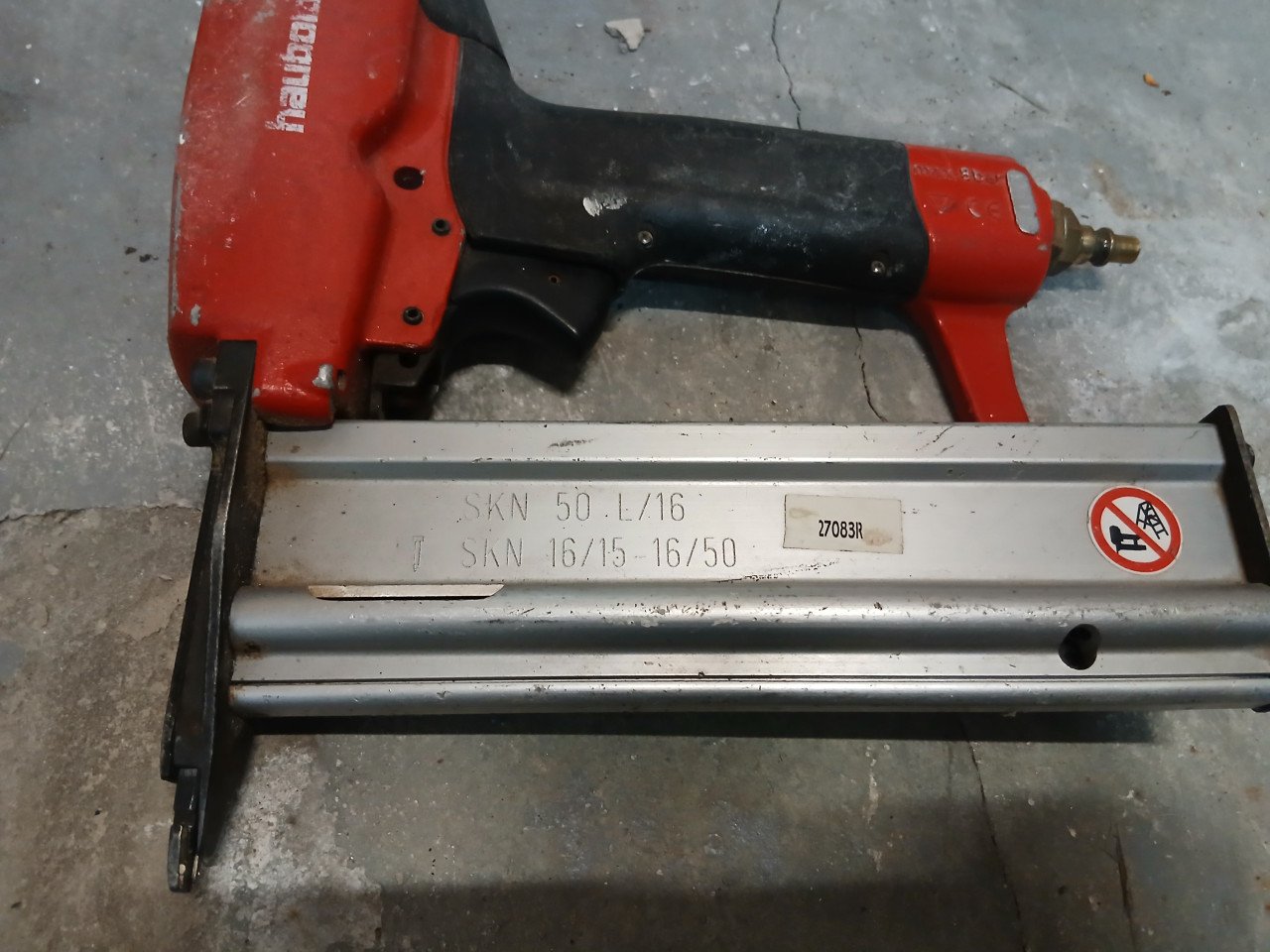 Haubold tacker nietpistool SKN 50 te koop