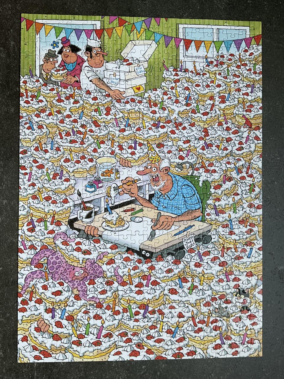 Van Haasteren puzzel (Jan 90 jaar)