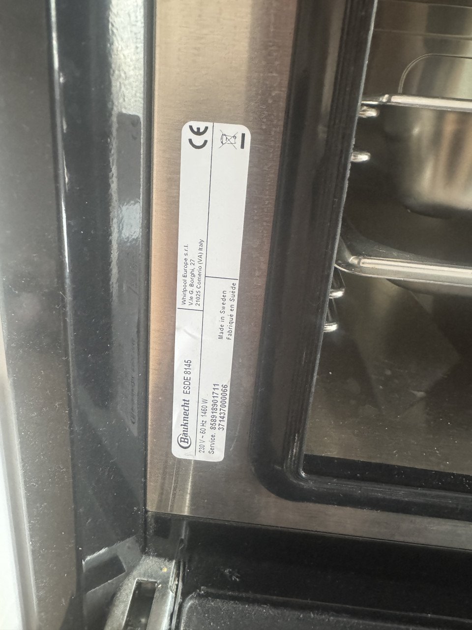 Bauknecht Stoomoven