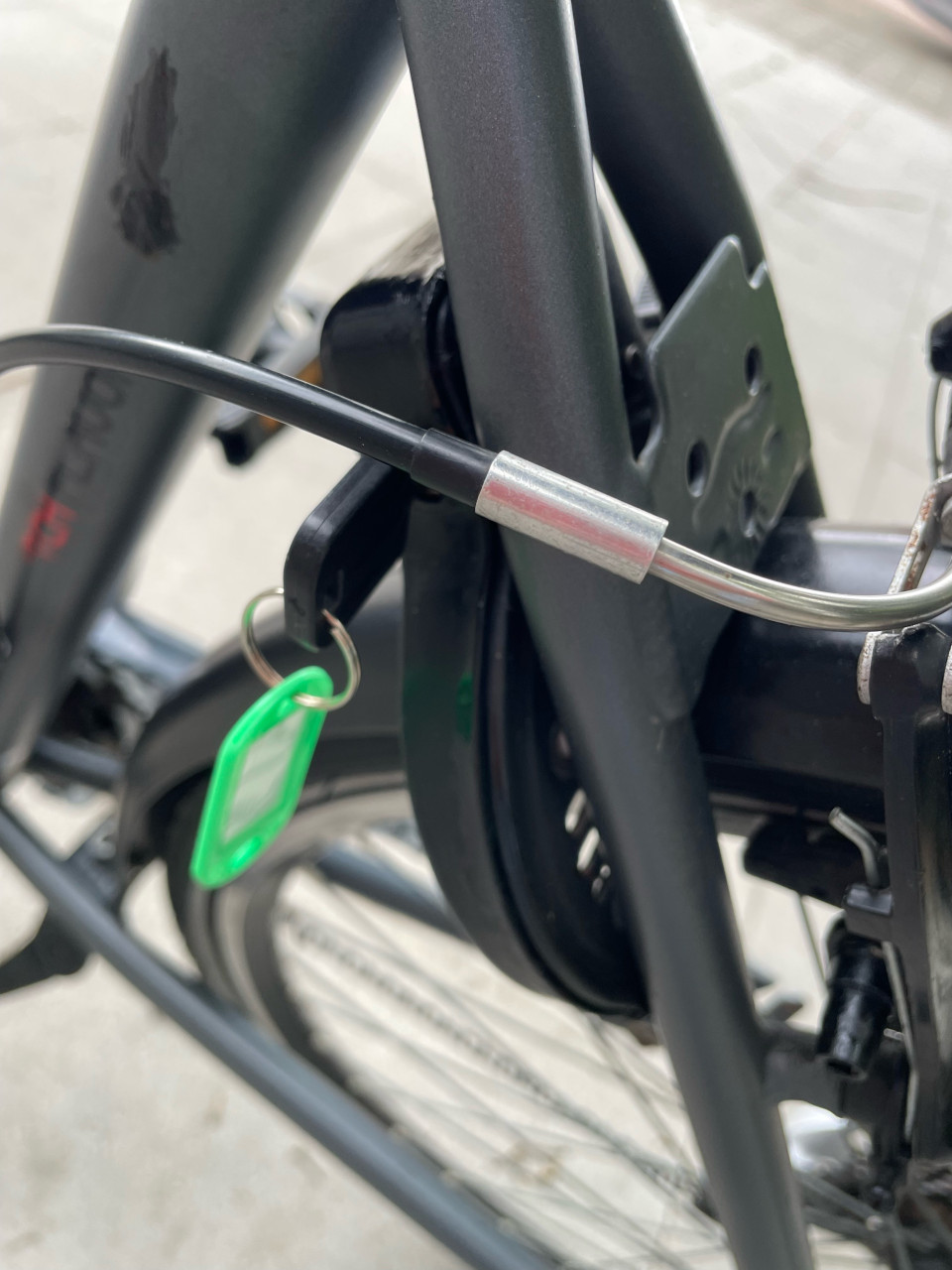 Damesfiets.