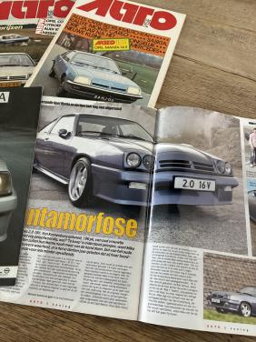 Opel Manta brochure etc