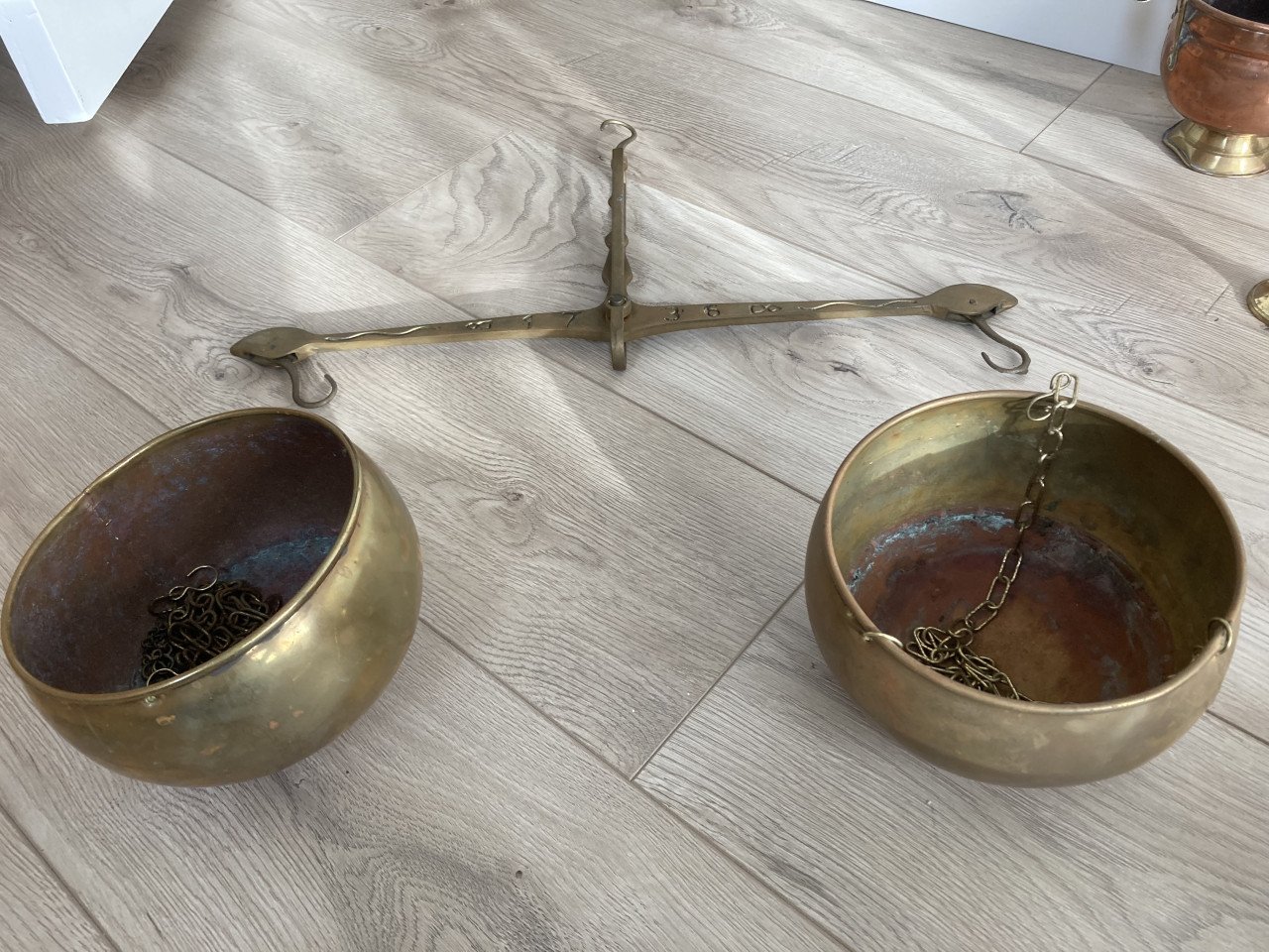 Vintage Verzameling koper en brons