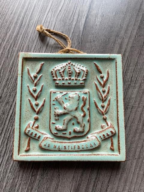 Westraven Utrecht cloisonne tegeltje