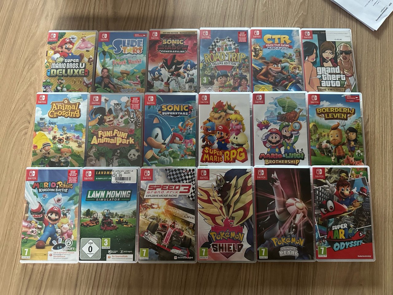Nintendo Switch Spellen