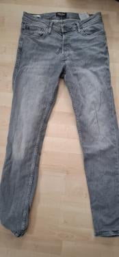 Grijze Jack and Jones spijkerbroek