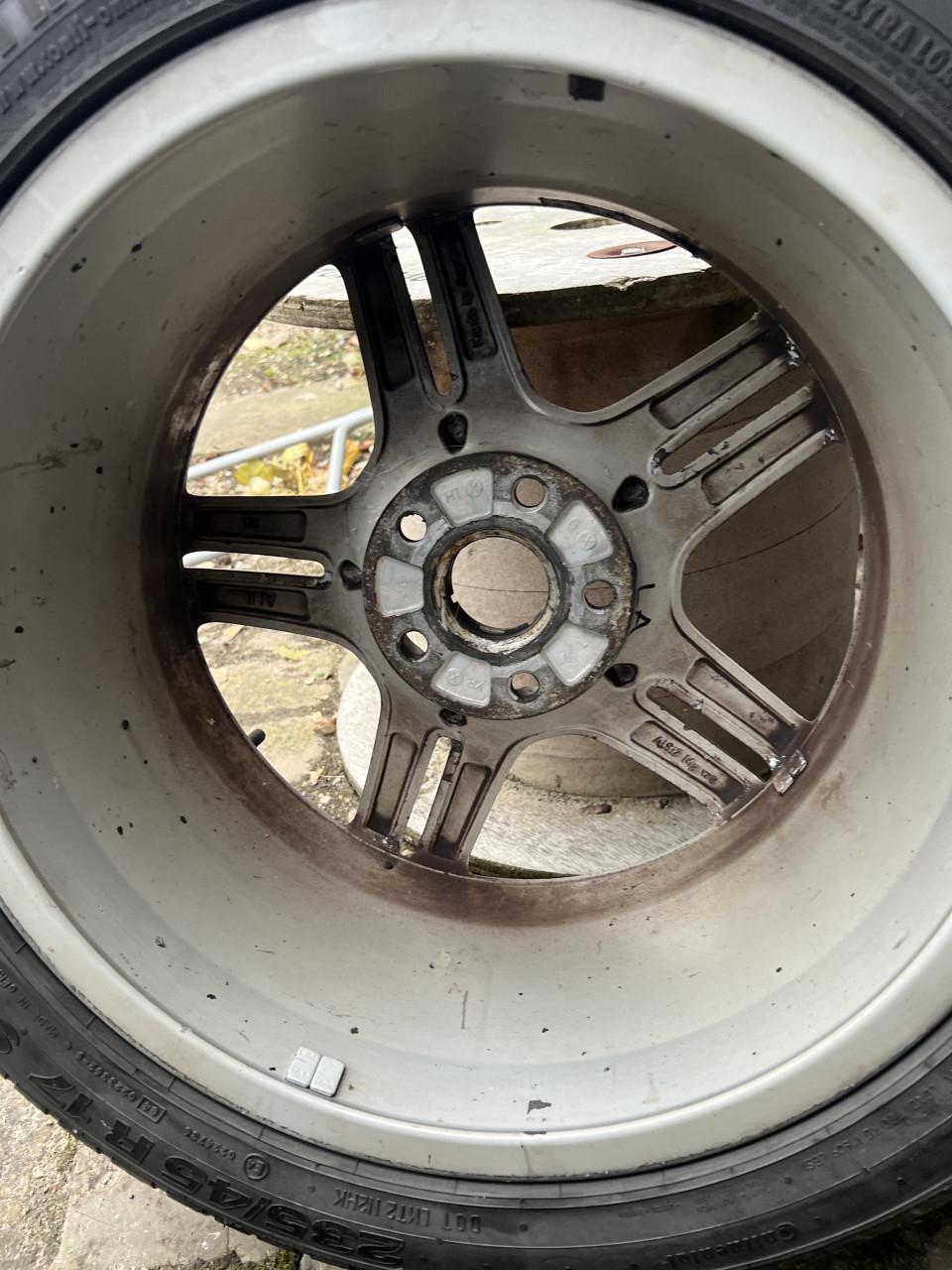 Audi velgen17 inch 4 stuks (5x112)