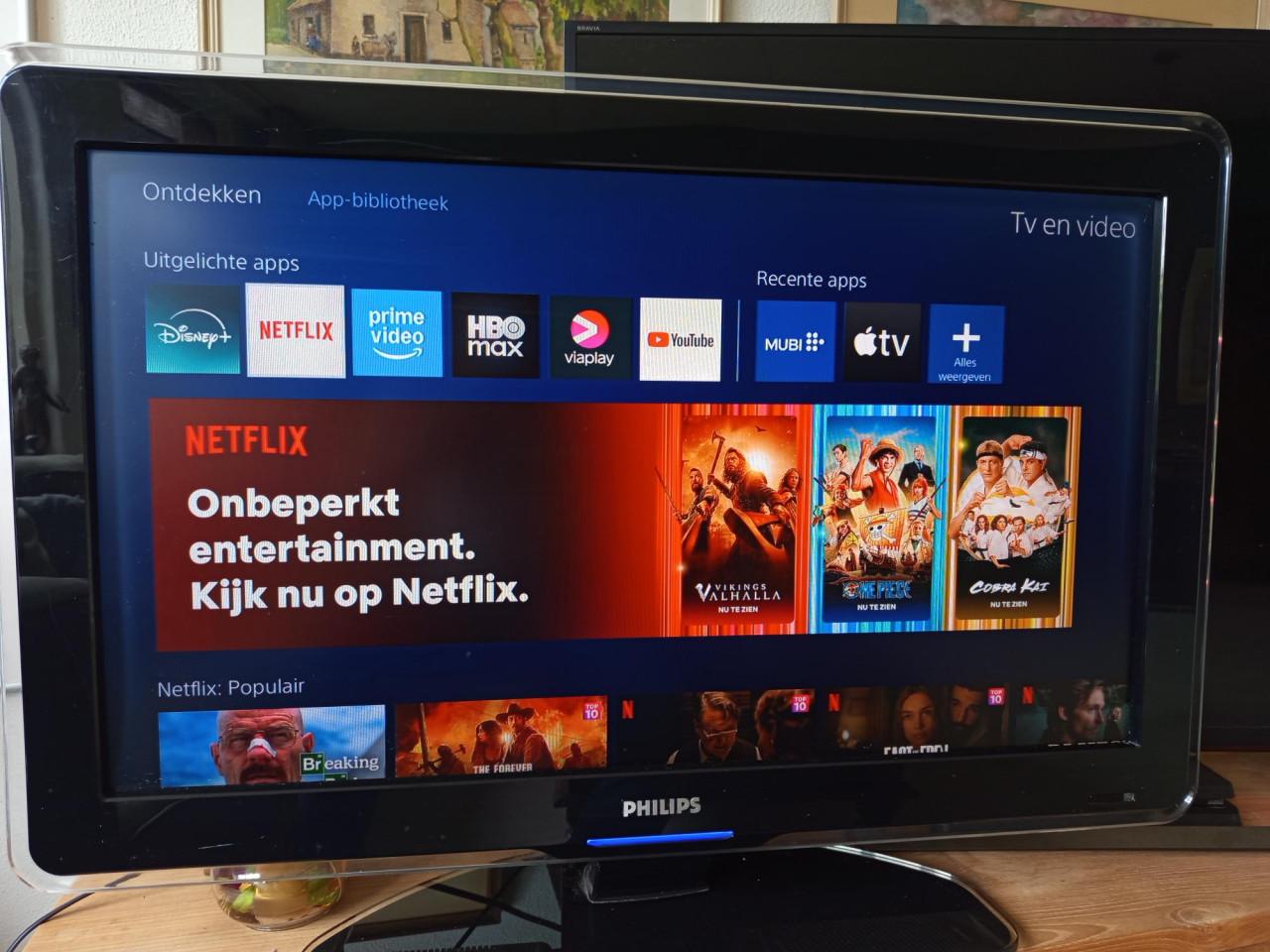Philips Ambilight LCD 32 inch "BEELD EN AMBILIGHT WERKEN PERFECT"