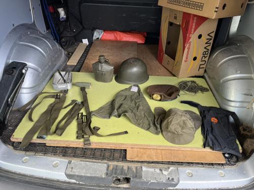 Militaire spullen