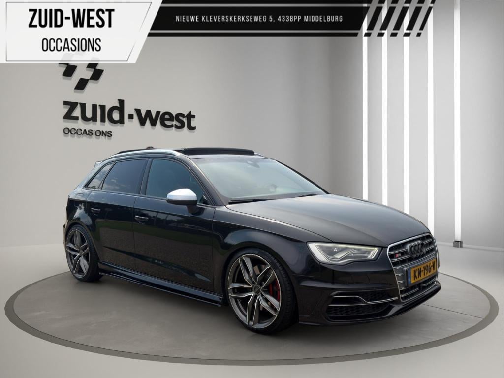 Audi A3 sportback 2.0 tfsi s3 quattro pano b&o kuipstoelen camera