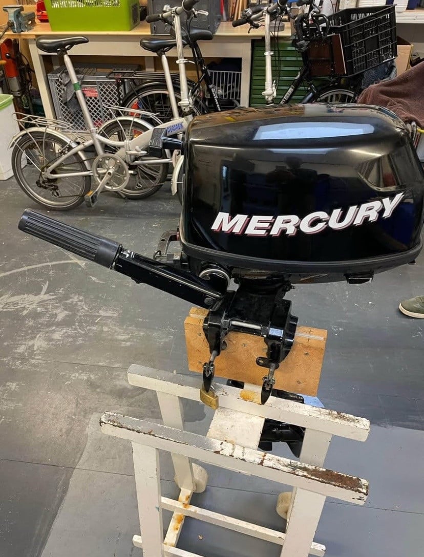 5 PK 4 stroke Mercury buitenboordmotor