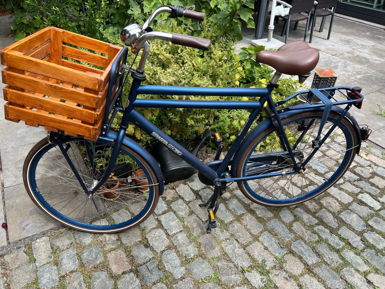 Te koop sparta pickup zeer mooi en goed met houten kist