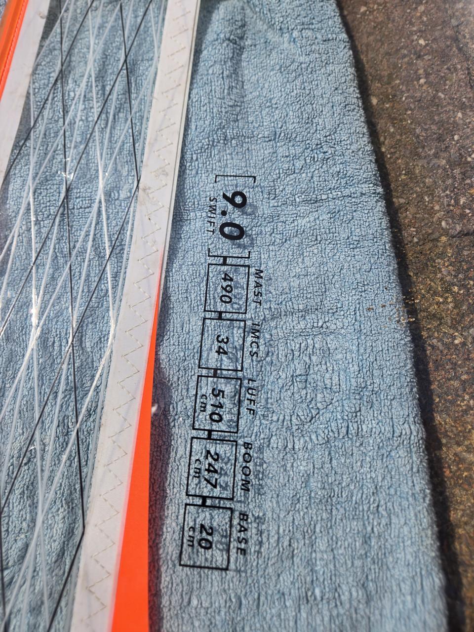 Gaastra X-Cam windsurfzeil van 9.0 m²