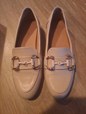 Anna Field beige instappers in maat 35