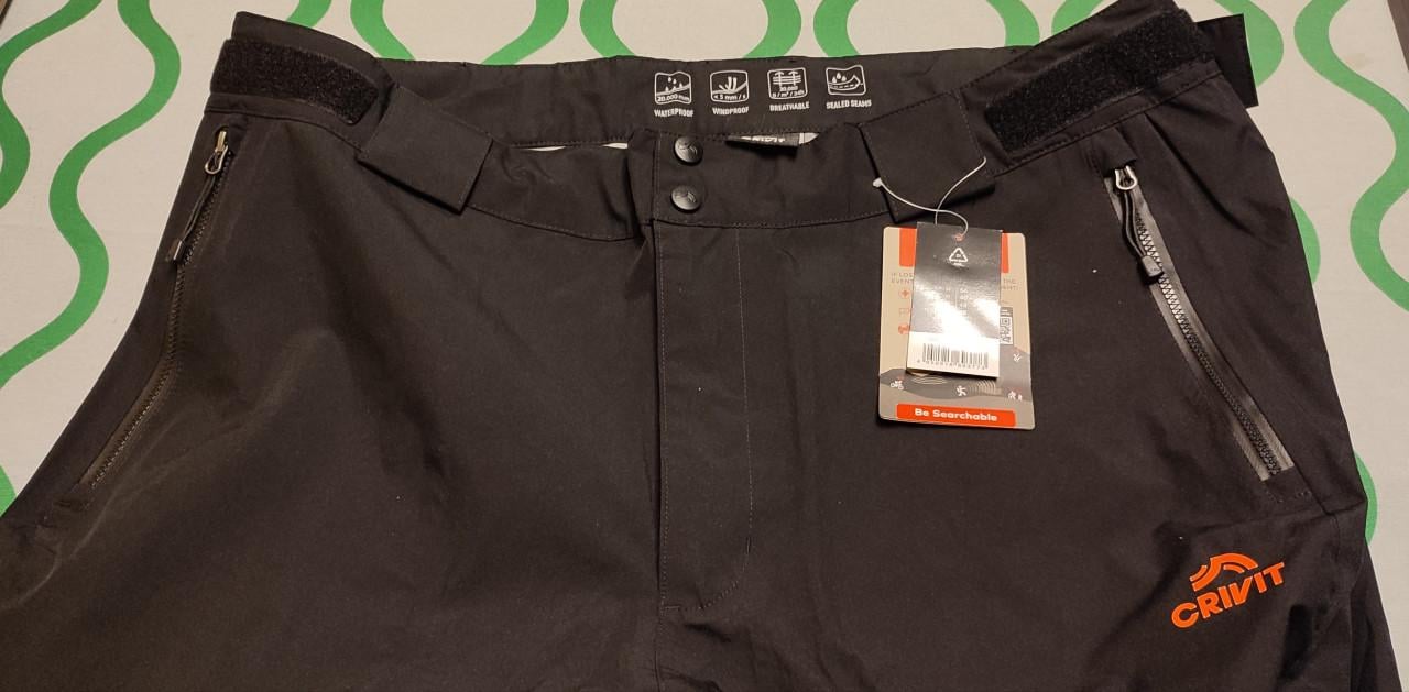 Heren hardshell skibroek (regenbroek) Touring, RECCO® - maat 56 - Nieuw