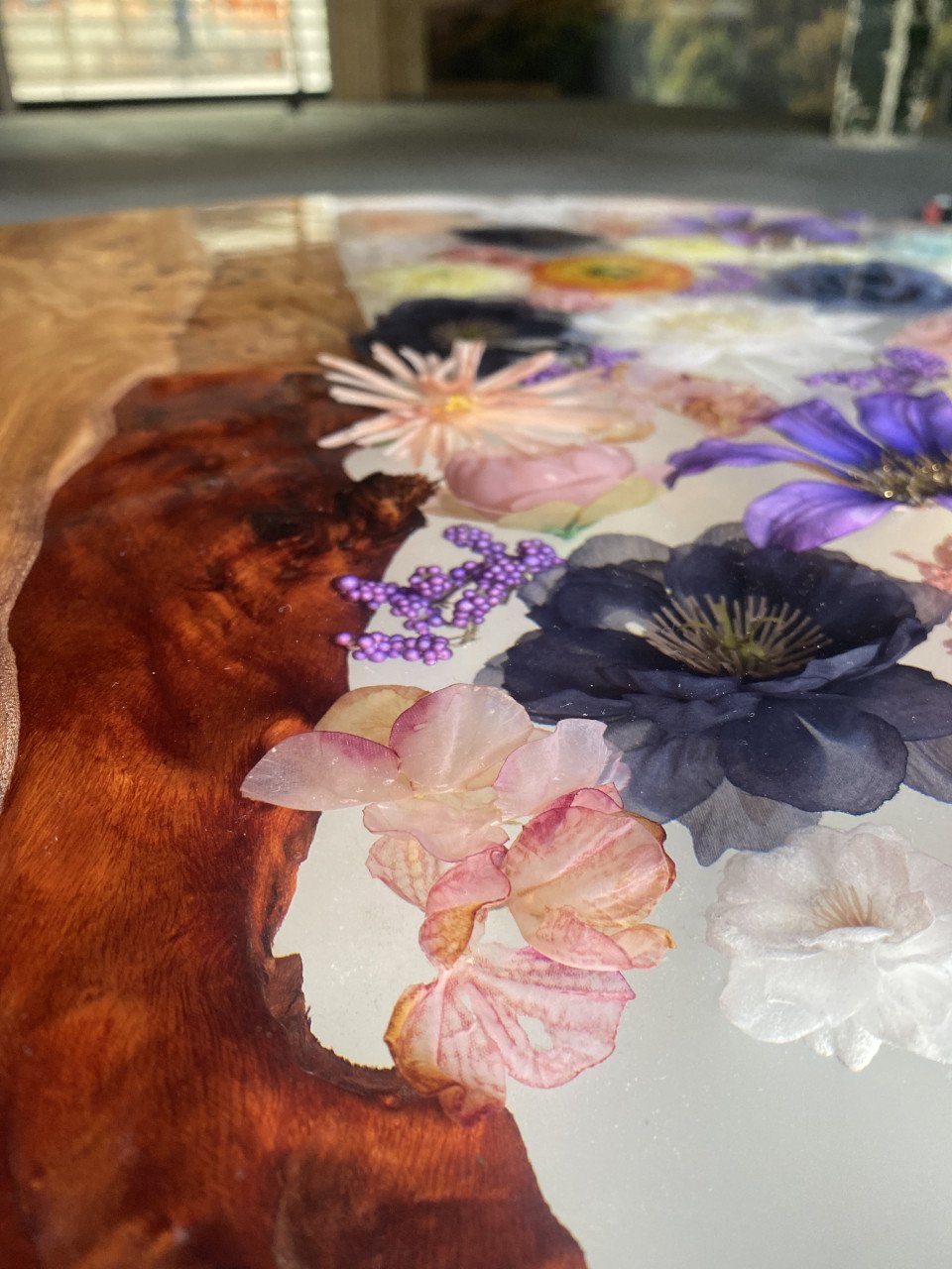 Epoxy tafel op maat