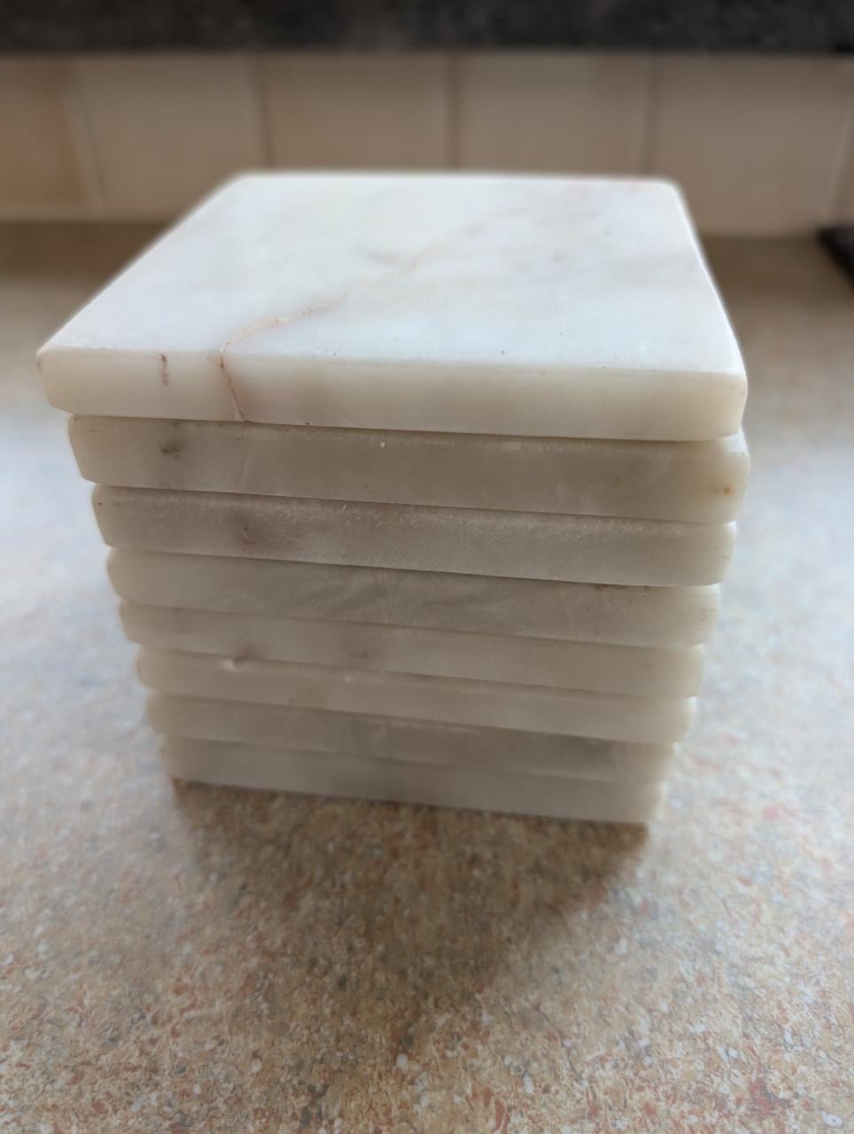 Marmeren onderzetters