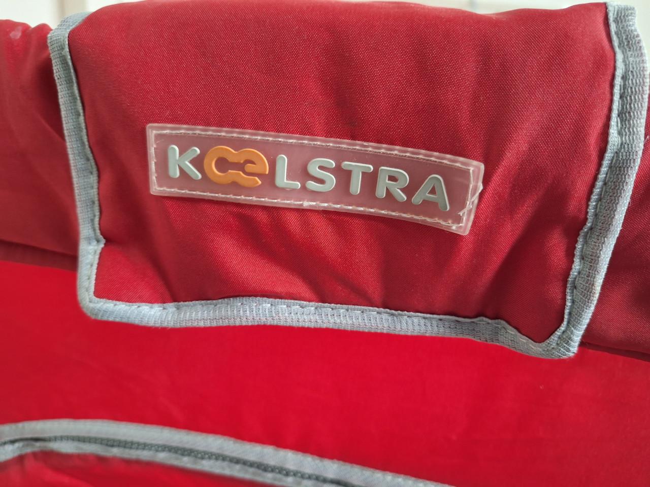 Koelstra campingbedje + matras + beddengoed