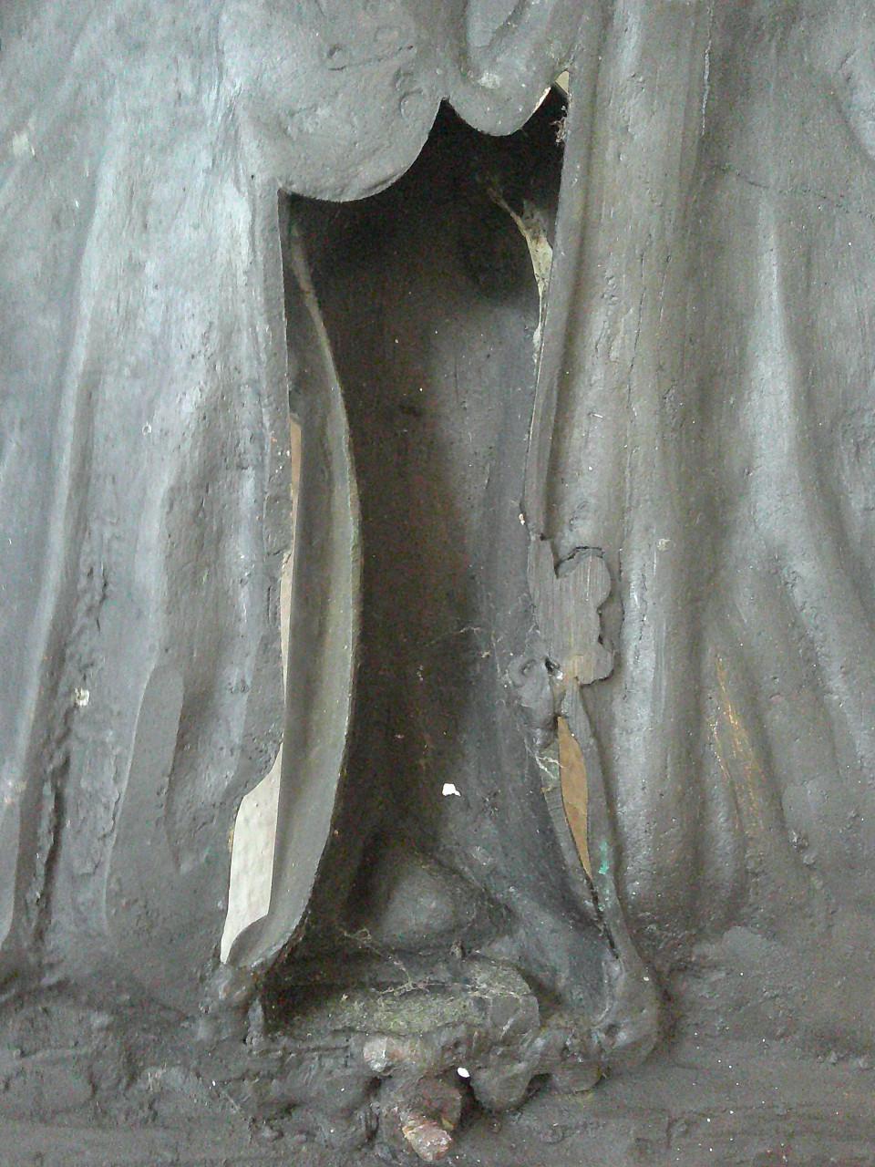 BRONZEN PLAQUETTE SYLVAN NORGA ,BELGIÉ JAREN '20