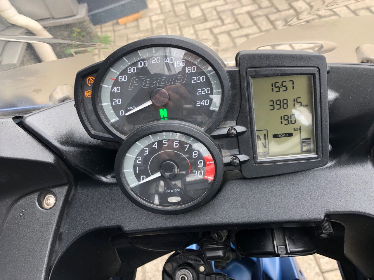 BMW F800GT 2017, A2,  39dkm, ABS/ESA etc. 3 koffers, valbeugel €6750,-