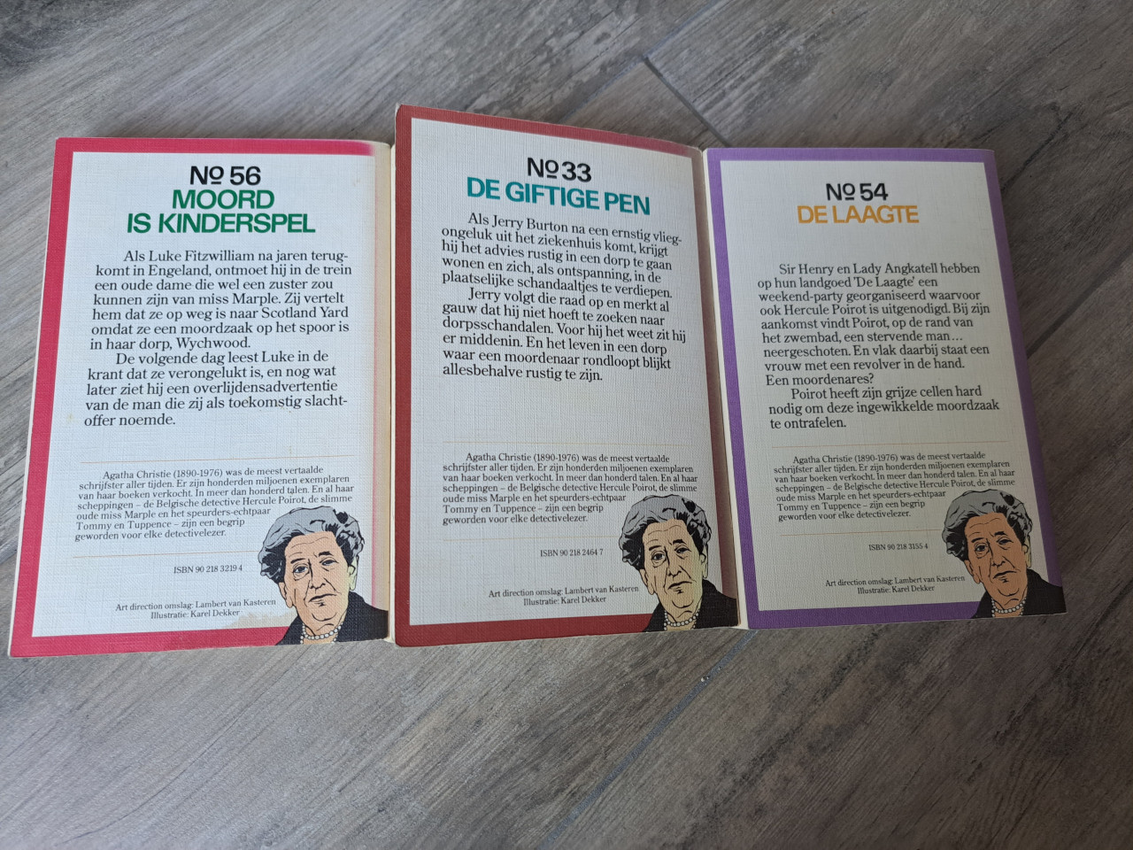 Agatha Christie  - De laagte  - De giftige pen - Moord is kinderspel