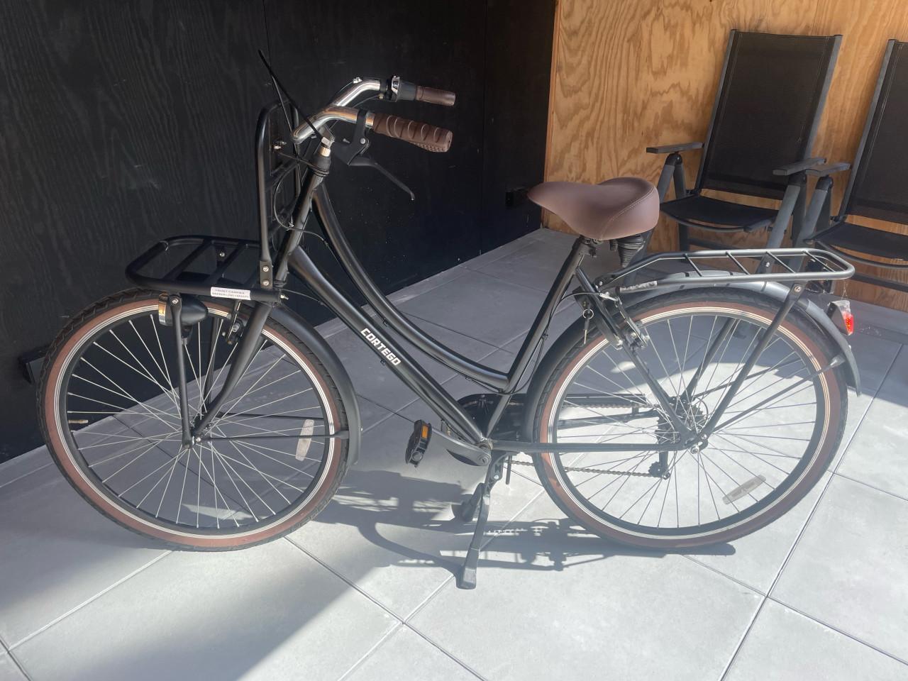 Fiets 28 inch zwart