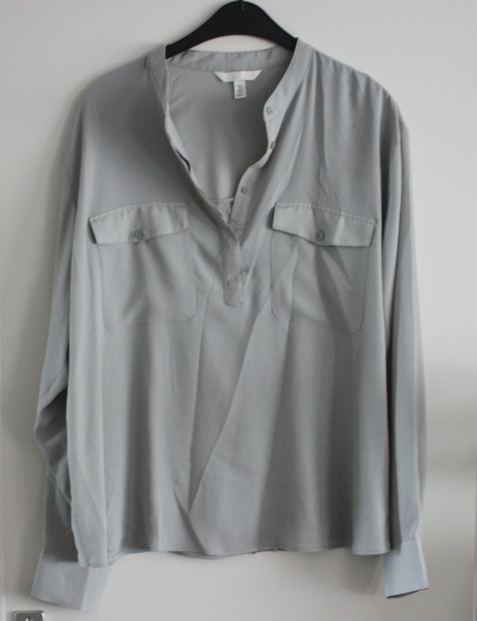 Mintgroene blouse shirt  maat xl