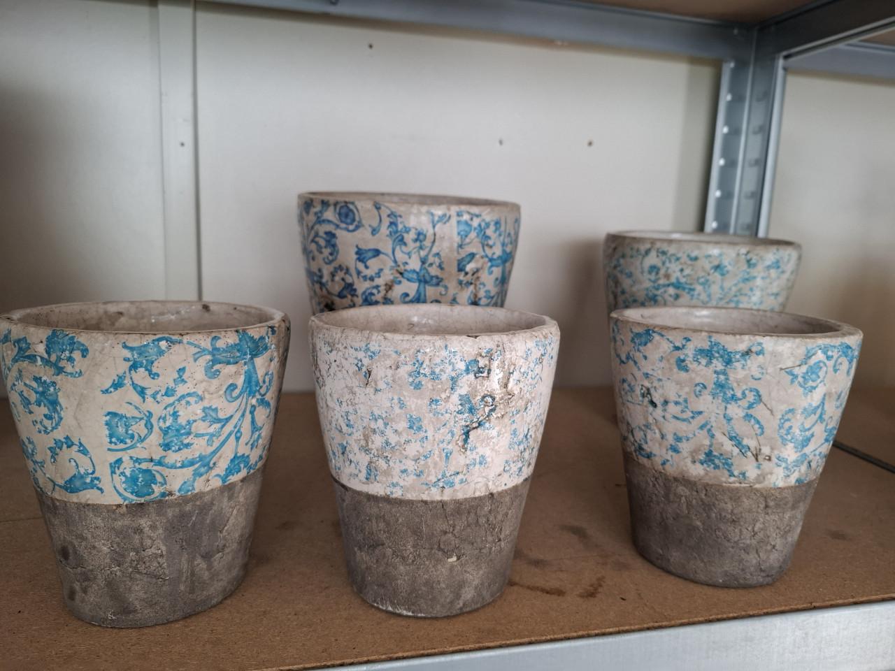 Prachtige set bloempotten