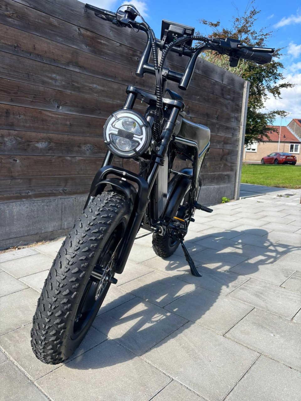 Nieuwe fatbike C80 met maar 200 km gereden