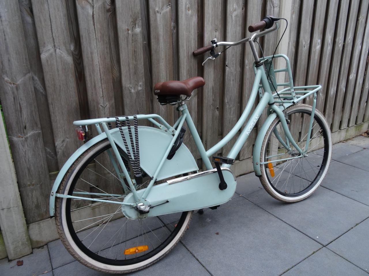 🚲 Nogan Transport Meisjesfiets – 26 inch | Mint Green