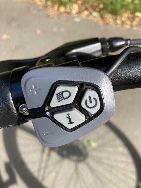 Elektrische fiets Amslod blauw