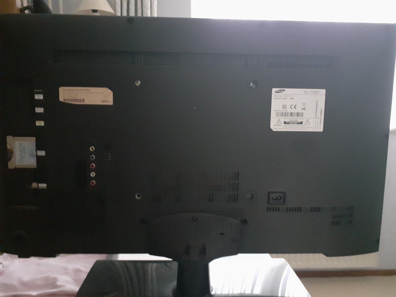 Tv met afstand bediening