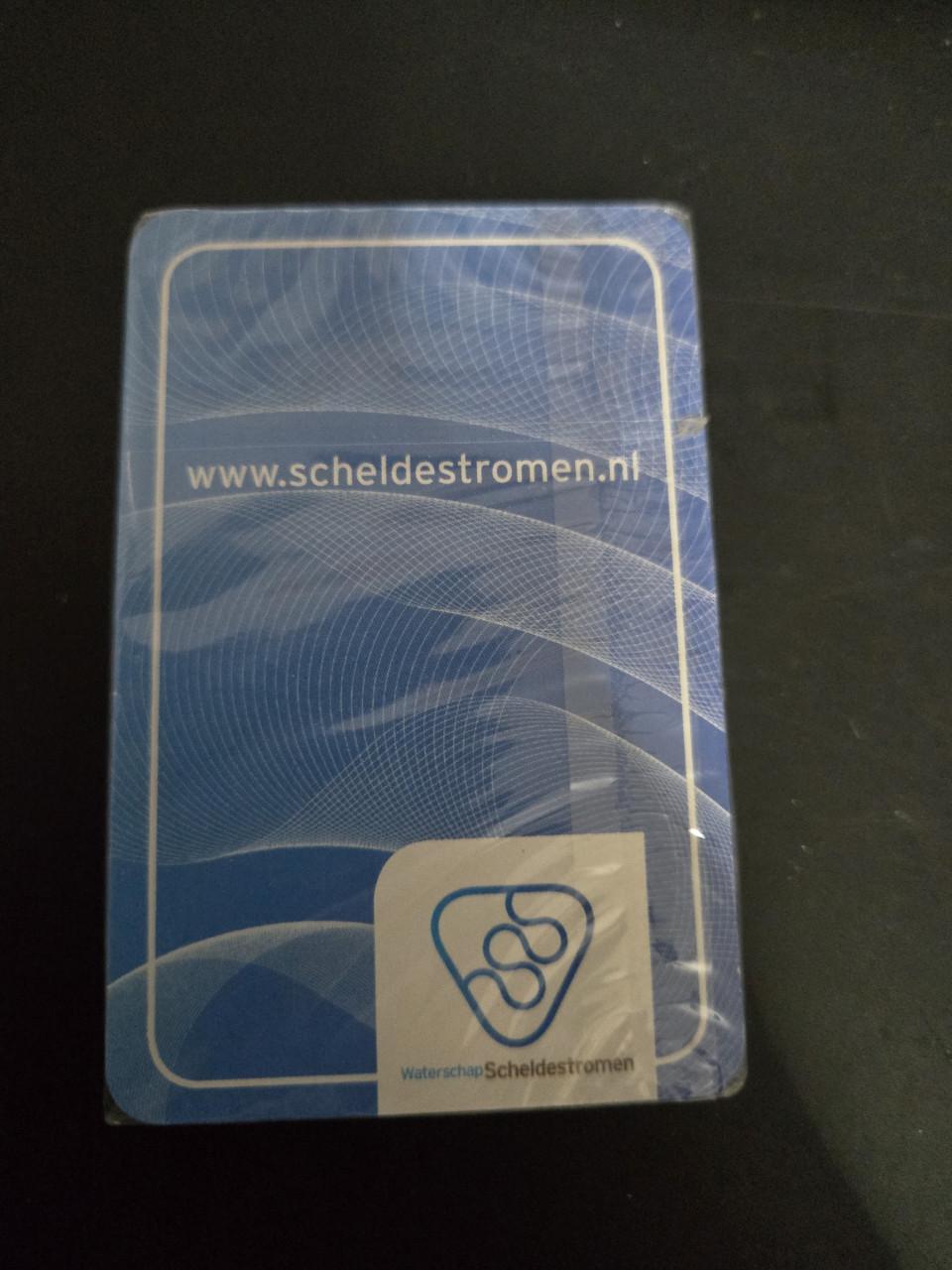Kwartetspel van Waterschap Scheldestromen. Nieuw
