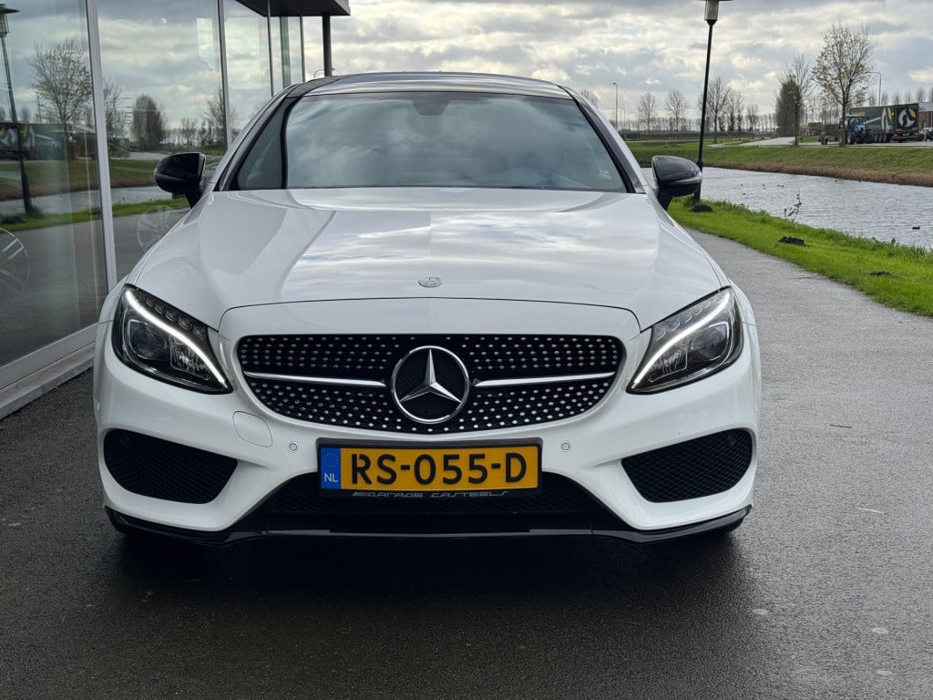 Mercedes-Benz C-Klasse coupé 200 amg line night- pakket automaat , panorama