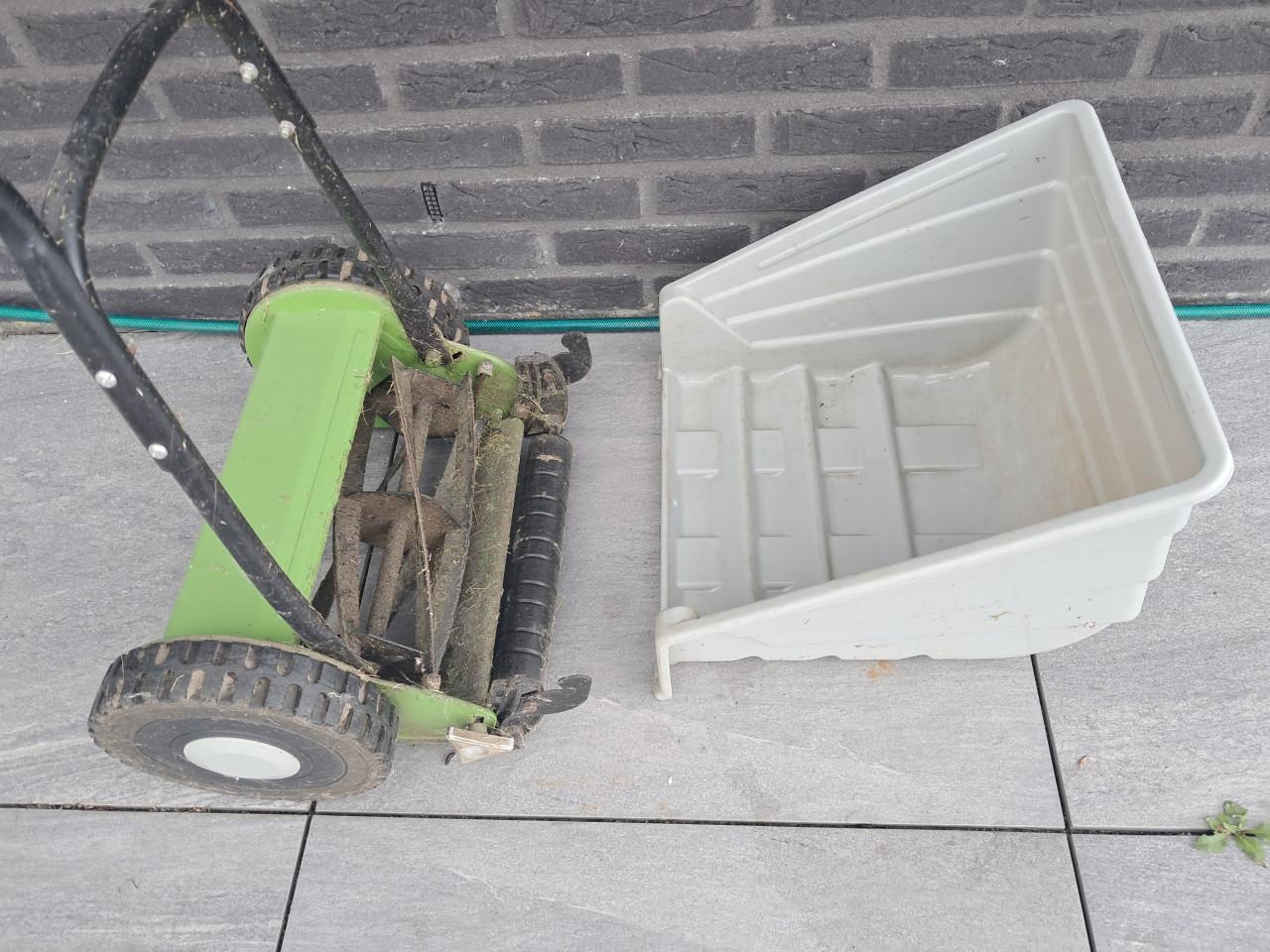 Handmaaier met opvangbak - tuin - camping