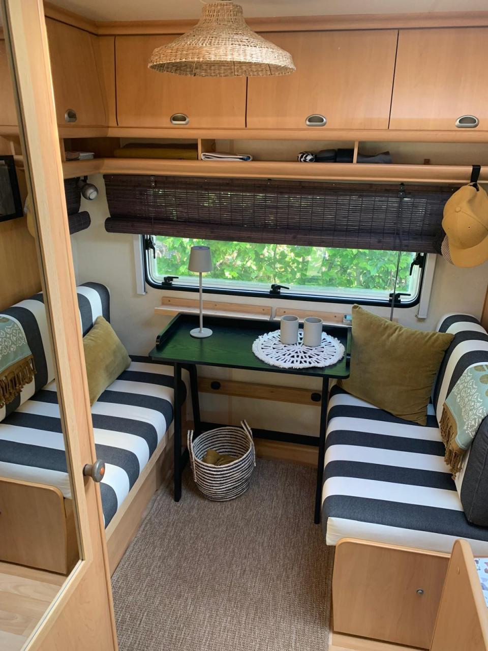 Trendy gestyld Hobby Caravan