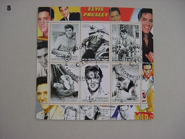 Elvis Presley Postzegelvelletjes