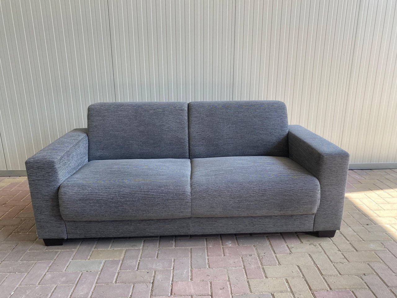 GRATIS LEVERING HEEL NL Moderne Grijs Stoffen 3-zits Bankstel
