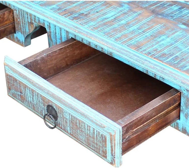 Houten bureau  gerecycled