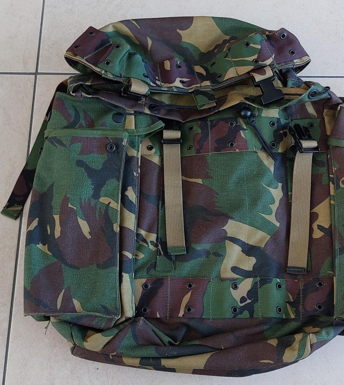 RUGZAK 35 liter KL Woodland camouflage print