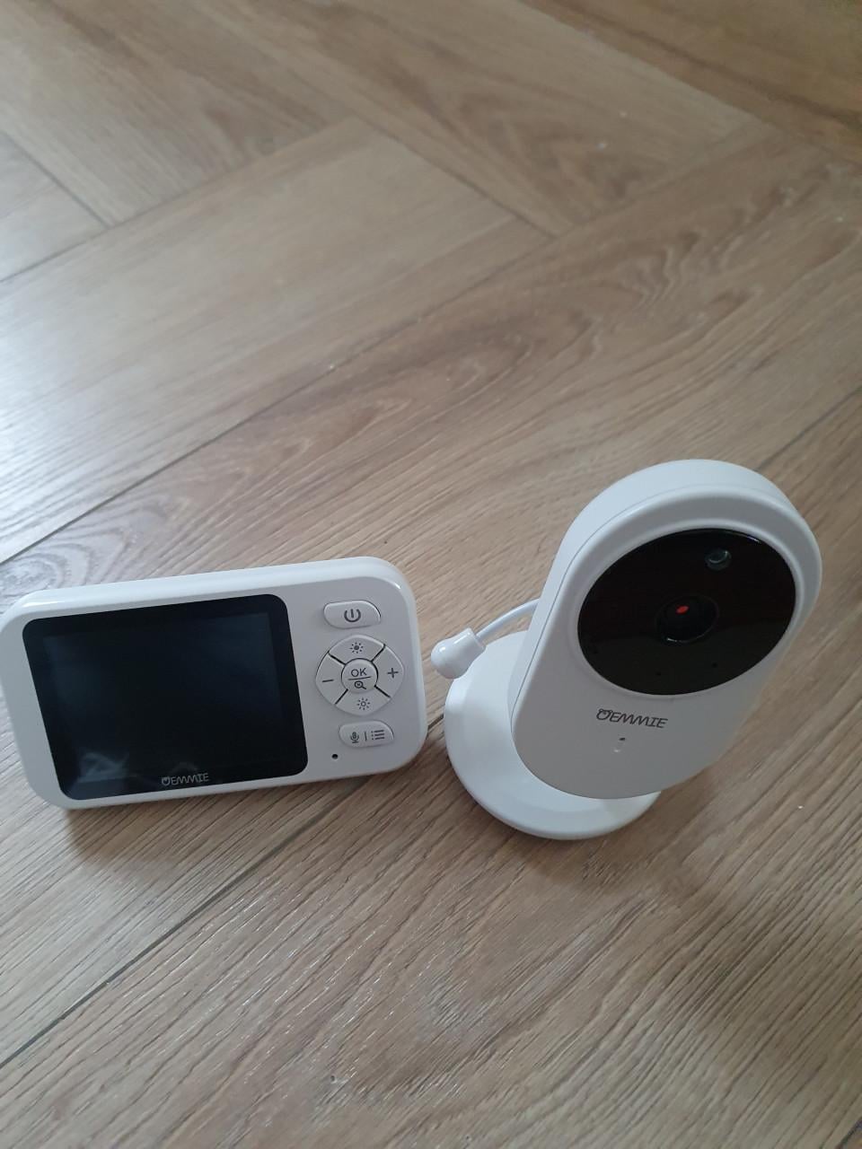 Babyfoon met camera & nachtlampje | 2-wegs audio | zwart