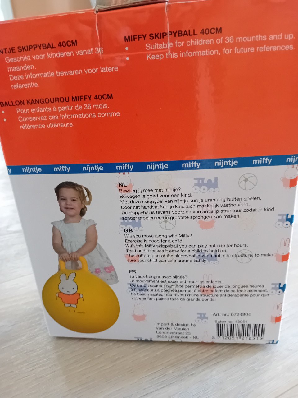 Nijntje skippybal