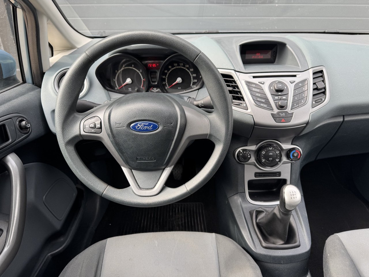 Ford Fiesta 1.25 44KW Limited 3DRS 2009 Blauw Airco Apk Nap
