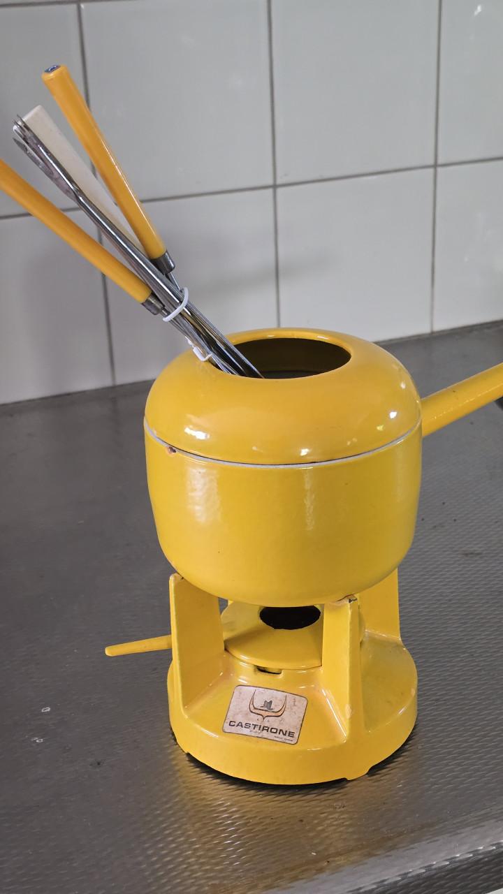 💛 Fondue set Castirone France gietijzer