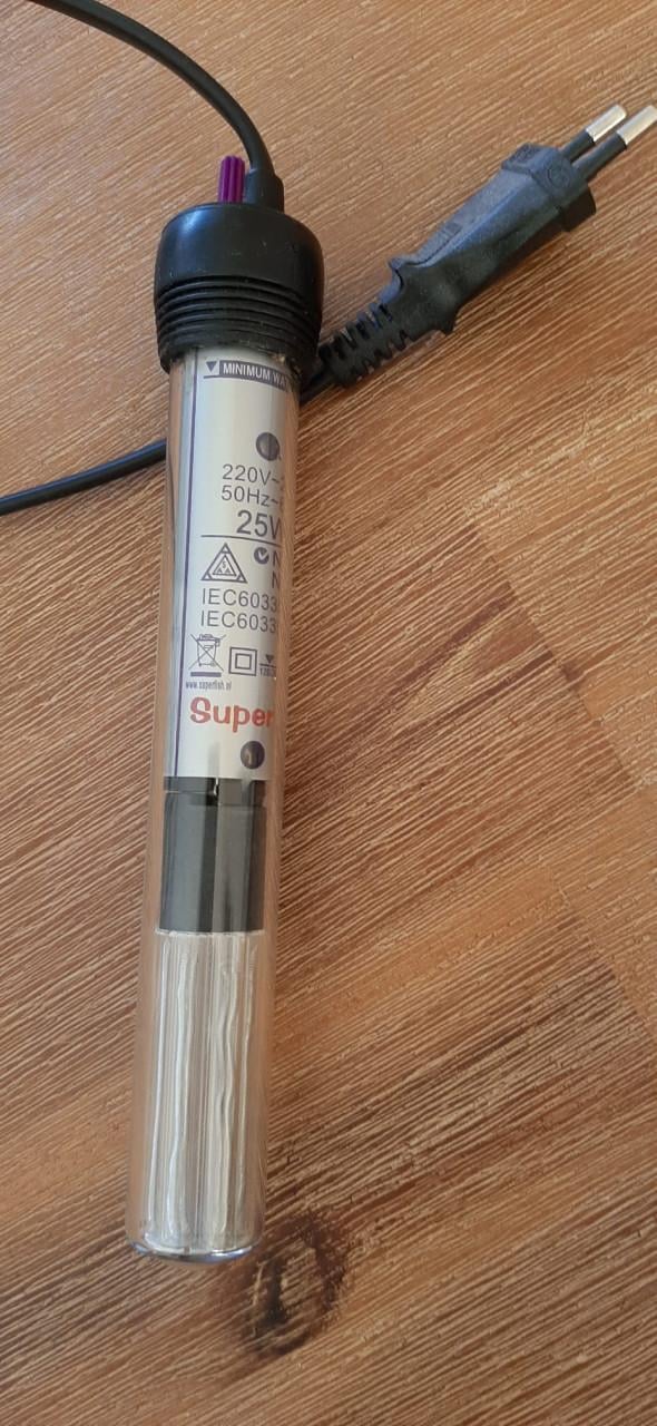 3x Verwarming Superfish 25, 50 en 75.