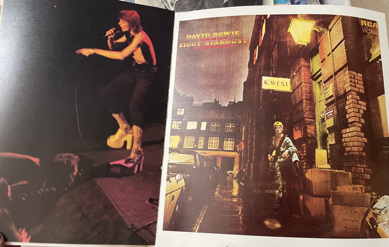 David Bowie collectie cd boeken fanclub bladen